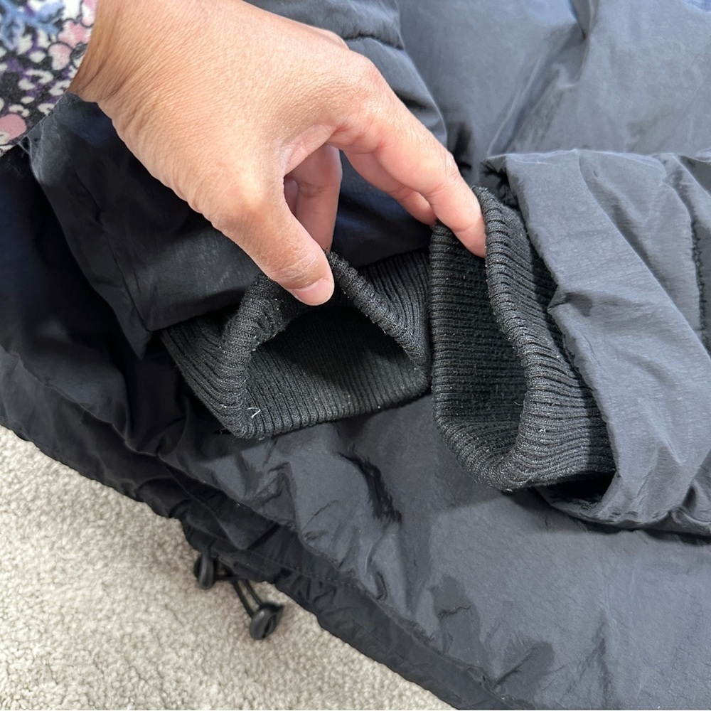 Zara Women’s ComfortTemp Thermal Insulation Puffer Jacket Crop in Black L - Picture 14 of 16